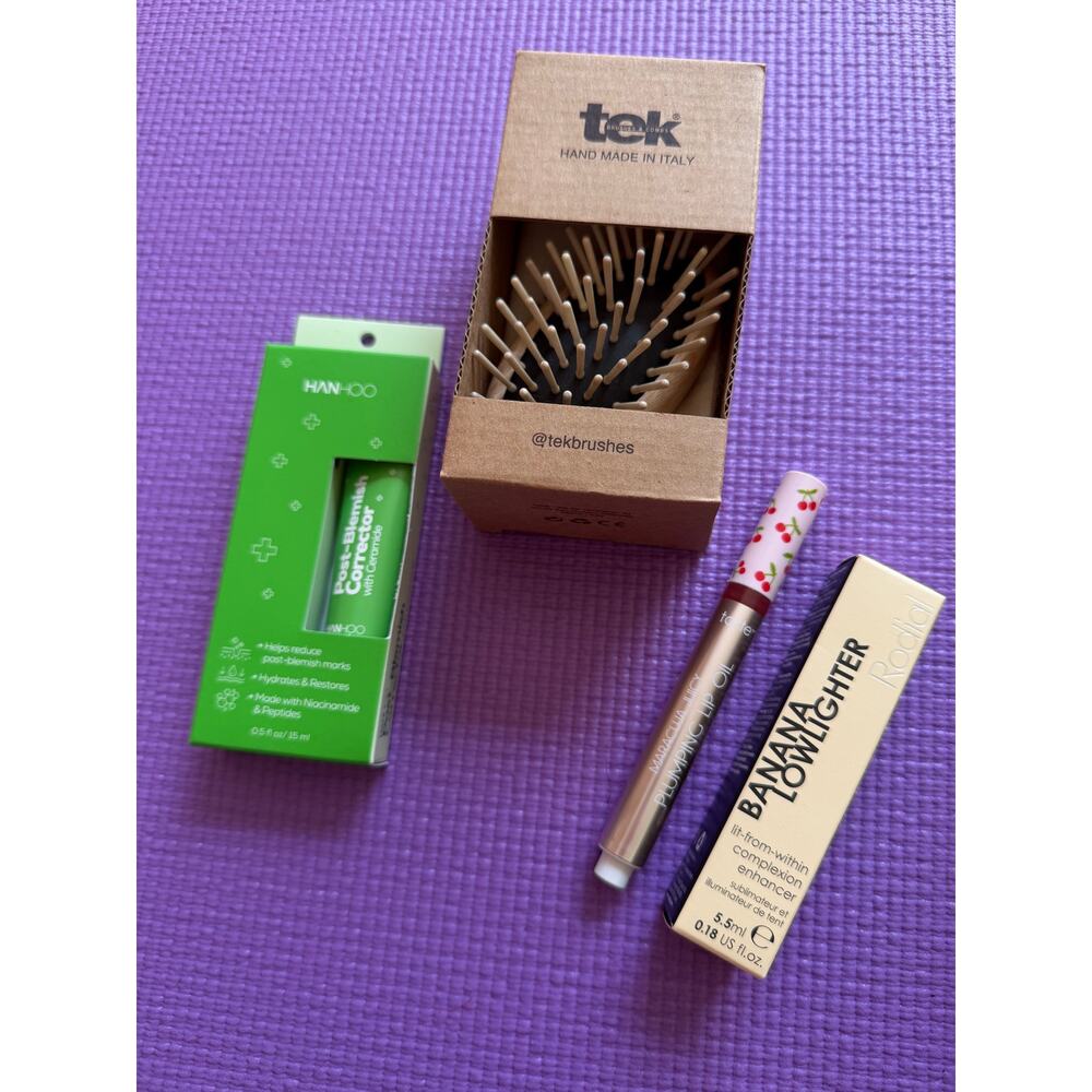 New Makeup Skincare Lot Tarte Tek Hair Brush Rodial Banana Lowlighter Makeup